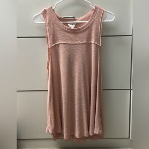 Pink tank top